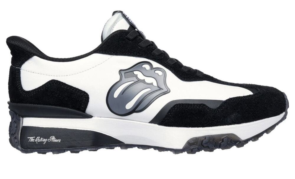 Mens 8 MARK NASON Slip-ins x Rolling Stones: Neo Jogger RS Lick, 211151 /BKW